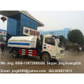 EURO IV DFAC 5-6 cbm garbage truck,arm-roll garbage truck with several bins